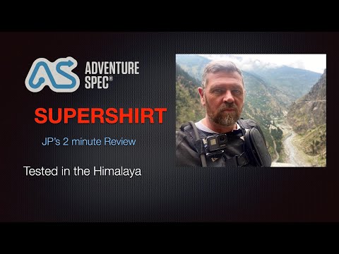 Adventure Spec's Supershirt? Test in the Himalaya .