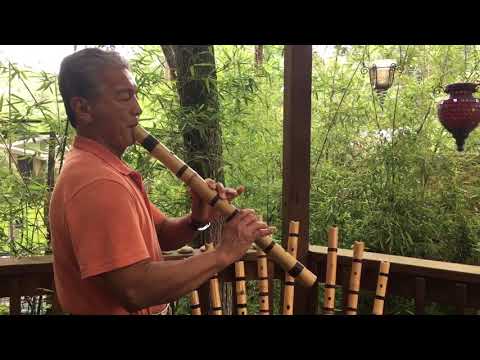 Key of A Shakuhachi Japanese Flute 052219