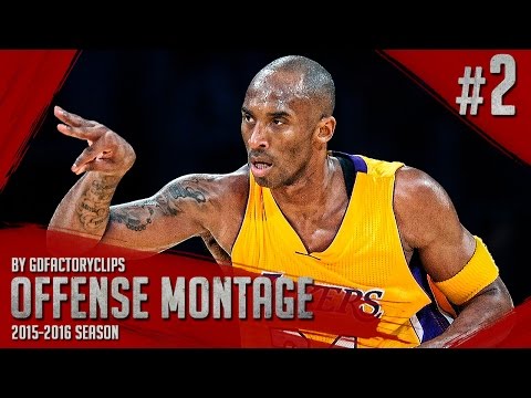 Kobe Bryant Offense Highlights Montage 2015/2016 (Part 2) - LEGENDARY MAMBA MODE!