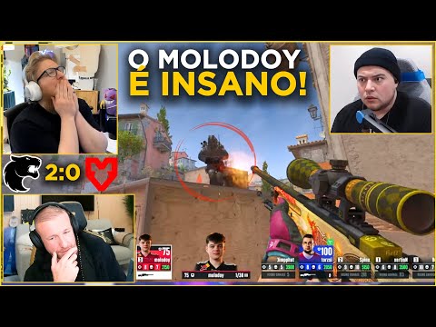 REAÇÕES dos GRINGOS com a VITÓRIA da FURIA CONTRA a MOUZ! (LEGENDADO)