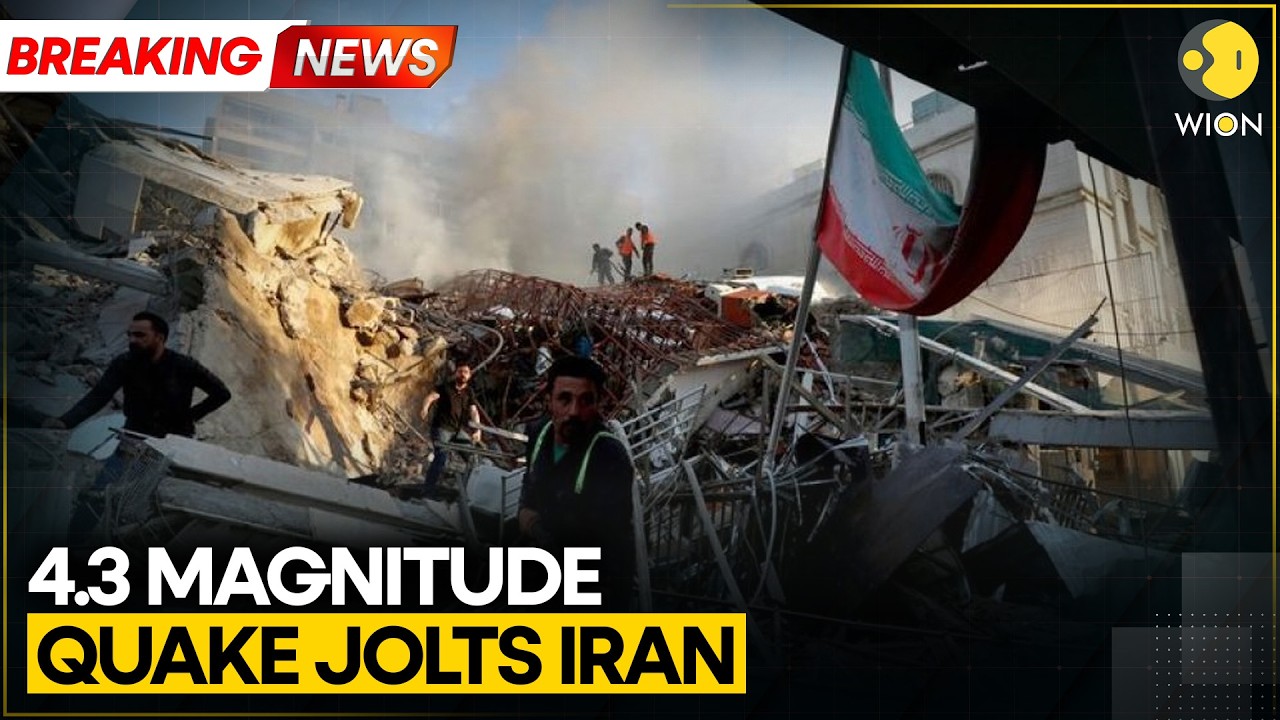 BREAKING: Iran Struck By 4.3 Magnitude Earthquake | Israel-US At War With Iran | WION