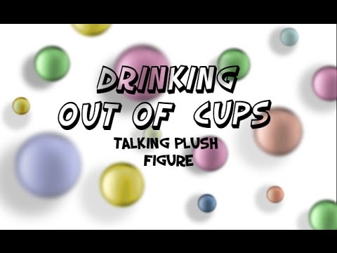 Drinking Out of Cups Talking Action Figure