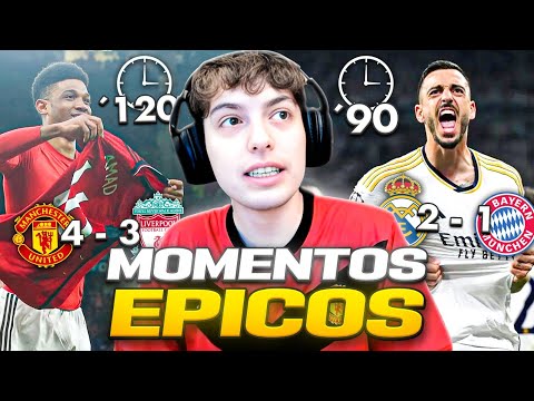 MOMENTOS EPICOS AL ULTIMO MINUTO EN EL MUNDO DEL FUTBOL (2024)