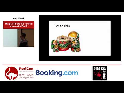 Carl Mäsak. The parsed and the curious: macros for Perl 6