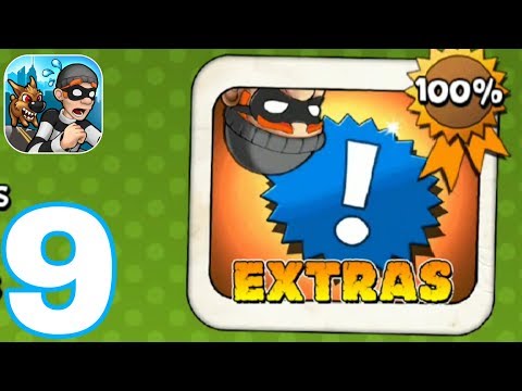 Robbery Bob - Extras - Chapter 9 - Gameplay Walkthrough PART 9 (iOS, Android)