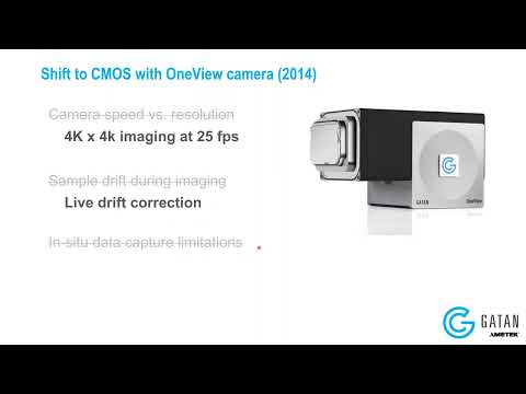 Webinar: Advances in scintillator camera technology for modern transmission electron microscopy