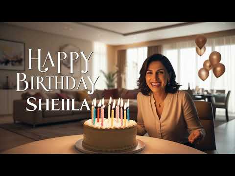 Happy Birthday To You Sheila - Special Birthday Song