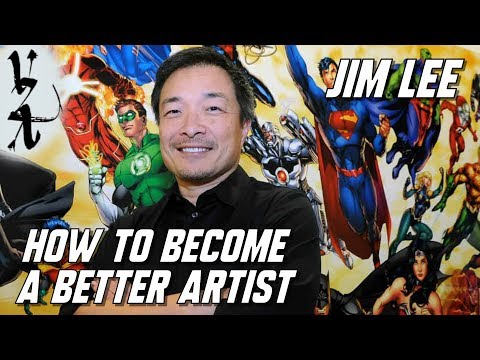 Jim Lee Art Lessons on Confidence and How to Become a Better Artist