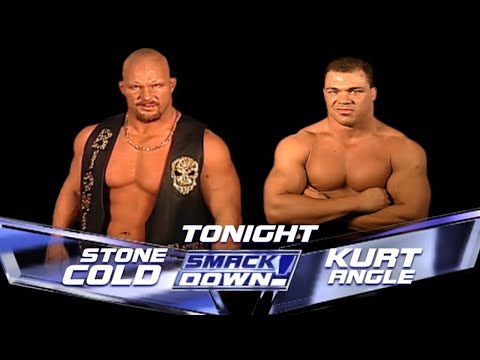 Stone Cold What? Vs Kurt Angle Part 1