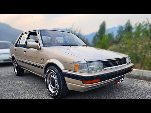 Thumbnail for Toyota Corolla (E80) 1986 DX- Saloon Limited 1.6 | Owner's Review: Specs & Feature Review/Pakistan by Toyota Corolla (E80)