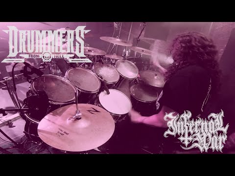 INFERNAL WAR- Death's evangelist. Stormblast. Live in Poland 2020 (Drum Cam)