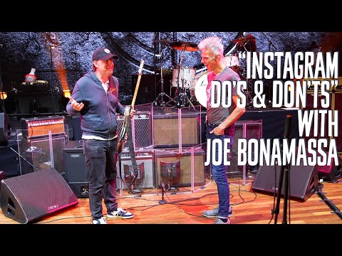 Joe Bonamassa's "Instagram Do's & Don'ts with a 1955 Fender Strat | Rig Rundown Trailer