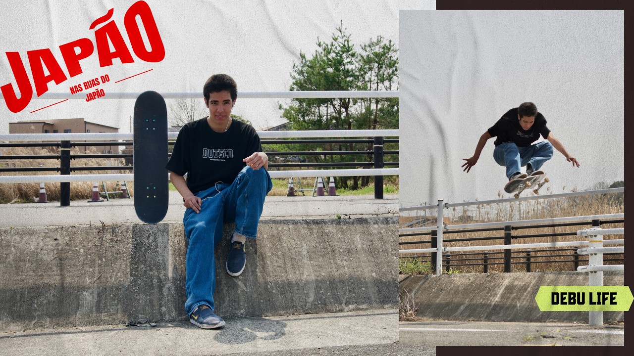 DIA DE SKATE NAS RUAS DO JAPÃO