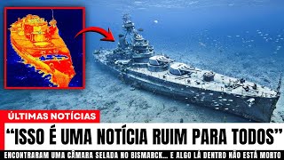 Drone Submarino Acaba de Encontrar Uma Câmara Selada no Bismarck — Algo Lá Dentro Ainda Está Ativo.