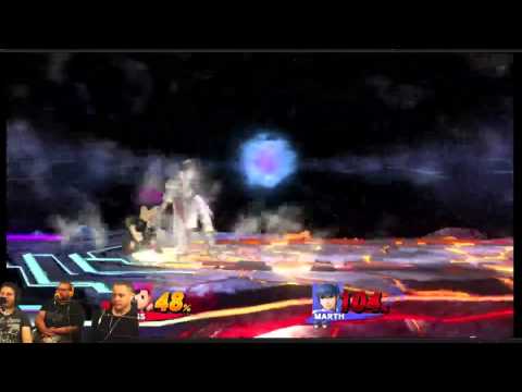 Justin VS Spencer in Super Smash Bros Wii U