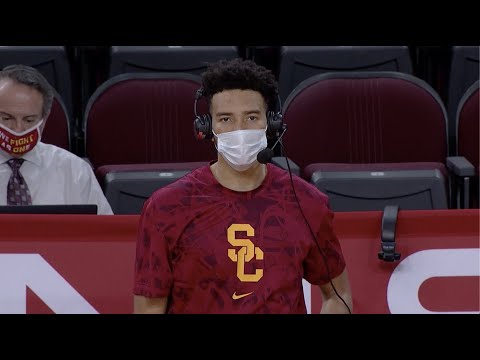 USC's Isaiah Mobley discusses career-high 18 points in win over Washington