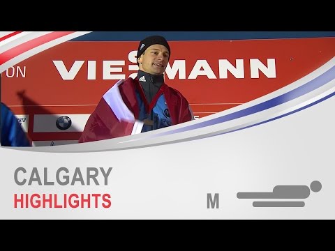 Calgary Highlights | Men's Skeleton World Cup Tour 2014/2015 | FIBT Official