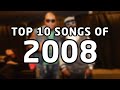 Top 10 Songs Of 2008