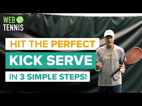 How to Hit the Perfect Kick Serve in 3 Simple Steps