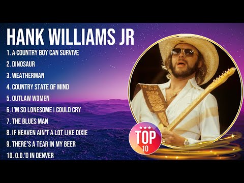 Hank Williams JR Greatest Hits Full Album 2024 🍂 Hank Williams JR Best Songs Playlist 2024