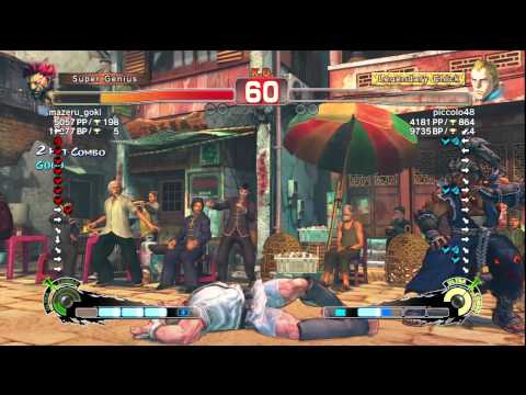 mazeru goki [Akuma] vs. piccolo48 [Abel] | SSF4 Arcade Edition
