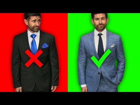 YouTube video about: What to wear to a suit fitting?