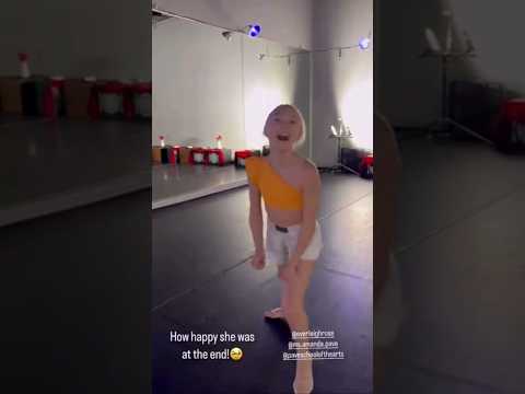 Everleigh Rose does 5 turns! #everleighrose