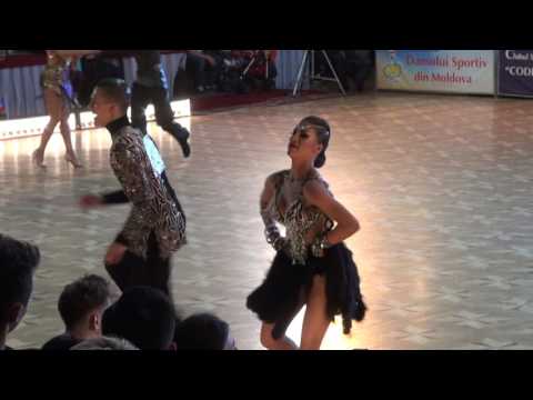 Miroslav Bonev - Emiliya Dzhelebova BUL European Champ Latin Youth 1/2 Jive
