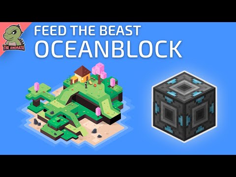 FTB OceanBlock EP21 | 5G For Everyone With Refined Storage!