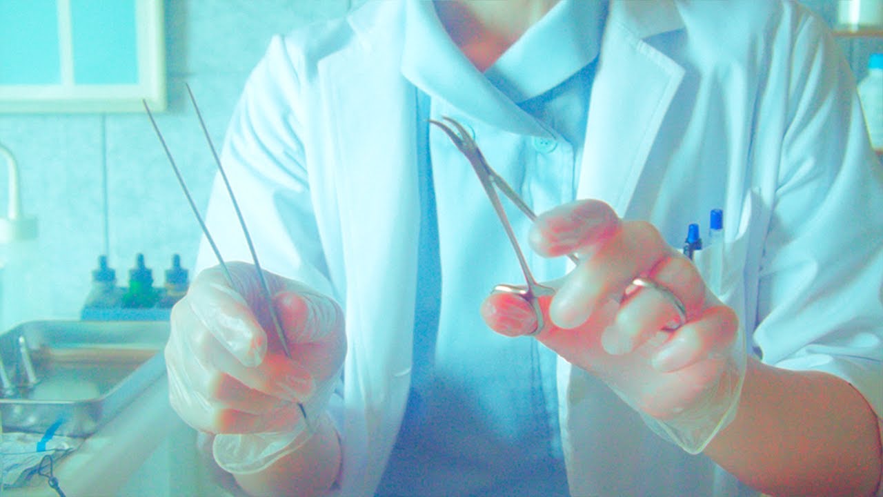 ASMR  ロールプレイ  ドクターによる耳湿疹の治療