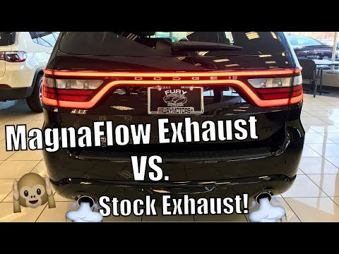 2018 Durango R/T: Magnaflow Exhaust vs. Stock Exhaust!