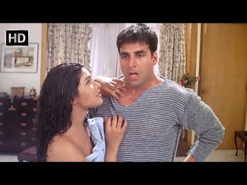 अक्षय कुमार और प्रियंका चोपड़ा का मजेदार सीन | Andaaz Movie SCENE (HD) | Akshay Kumar, Priyanka