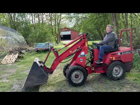 Video: Schäffer 217 minilæsser 1