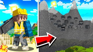 ماينكرو: بنيت اكبر جبل???? في ماينكرافت في سيرفر ماينكرو! (جبل الاعضاء) MineCrew #20