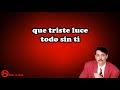 El Triste + Letra Salsa - Eddie Santiago