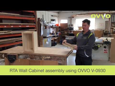 RTA Wall Cabinet Assembly using OVVO V-0930 Releasable