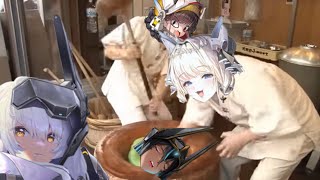 [妮姬]與王國的子民一起搗麻糬