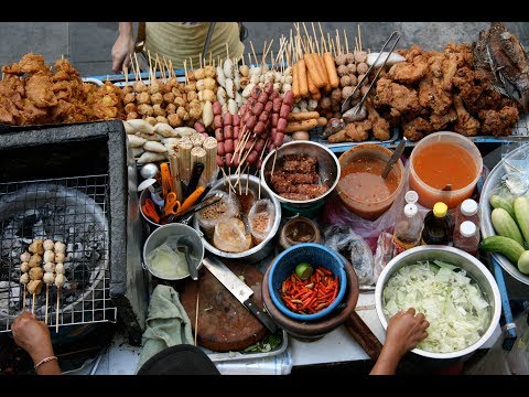 Thai Street Food - Street Food ThaiLand - Bangkok Street Food Video