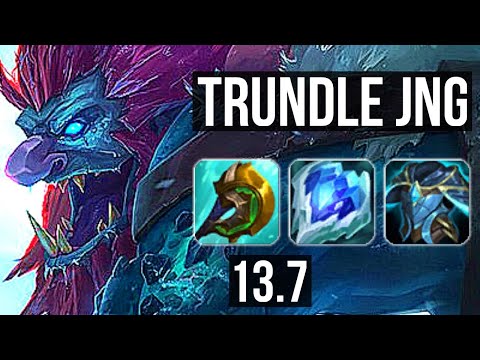 TRUNDLE vs HECARIM (JNG) | 5/1/11, Rank 12 Trundle | TR Master | 13.7