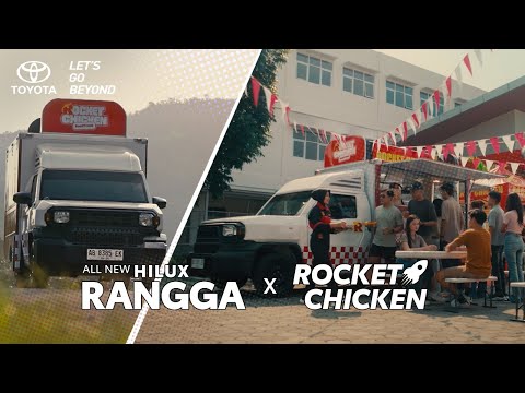 Hilux Rangga Food Truck Digunakan Rocket Chicken