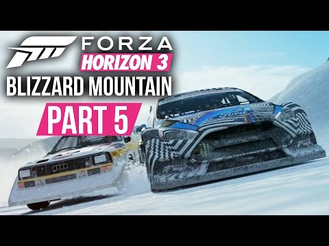 Forza Horizon 3 Blizzard Mountain Gameplay Walkthrough Part 5 - CRAZY SPEED CAMERA RUN