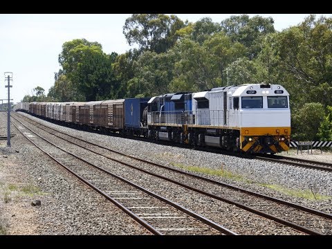 All-White LDP004 leads 5BM9 plus double QBX's on 7MC7 at Tallarook- 20/1/18
