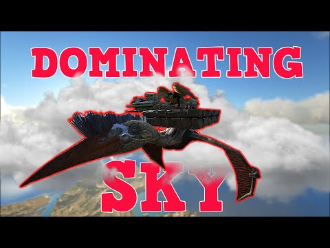 ARK SMALL TRIBES SOLO : SKY DOMINATION EP:1 !