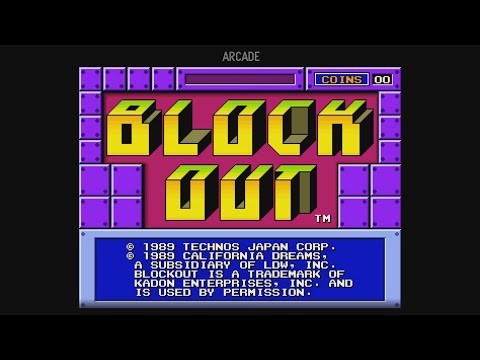 Block Out / Arcade, Atari ST, Amiga, Ms-Dos, Apple 2GS, C64, Megadrive, Lynx
