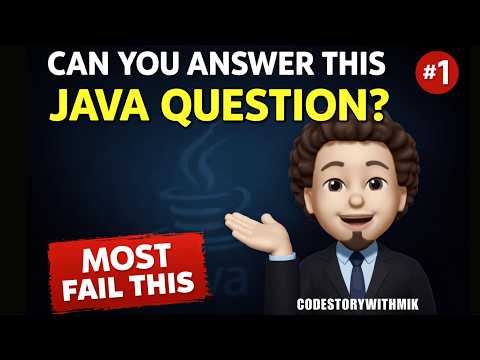 Can You Answer This Java Interview Question ? == vs equals() | Small Java Dopamine - 1 | MIK