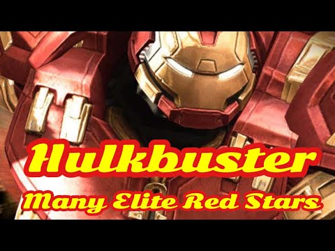 Many Elite Red Star Orbs for Hulkbuster Red Star Opening | Marvel Strike Force - Free to Play