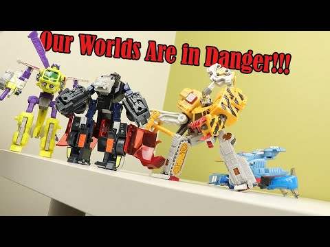 CYBERTRON EXTRAVAGANZA!! | #Transformers Galaxy Force Buzzsaw, Blurr, Runamuck and Longrack Review