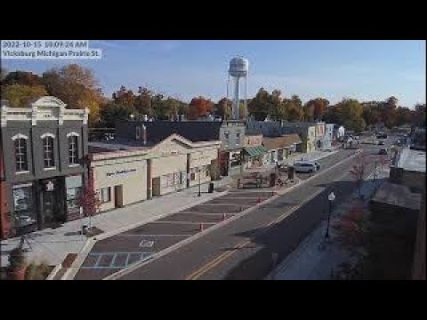 Vicksburg Prairie St Webcam in MI live webcam