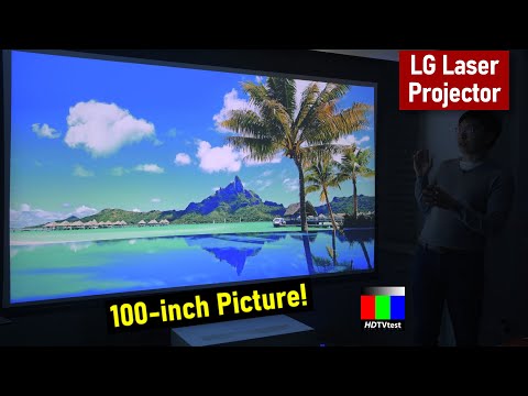 LG HU85LS/ HU85LA CineBeam 4K UST Laser Projector Review