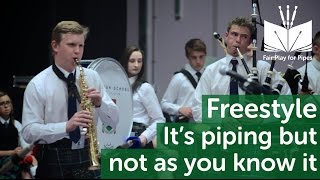 Freestyle ... It's piping ... but not as you know it.